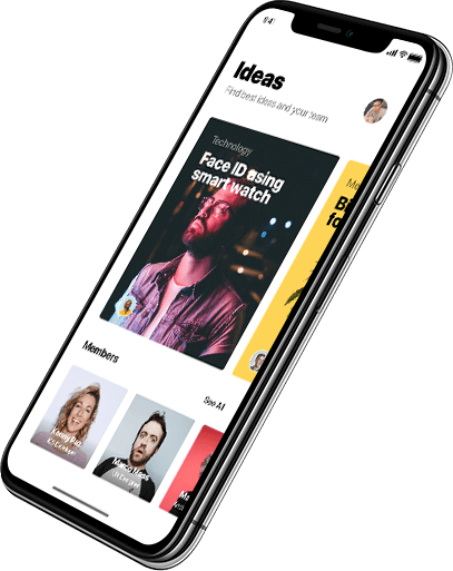 iPhone App Mockup